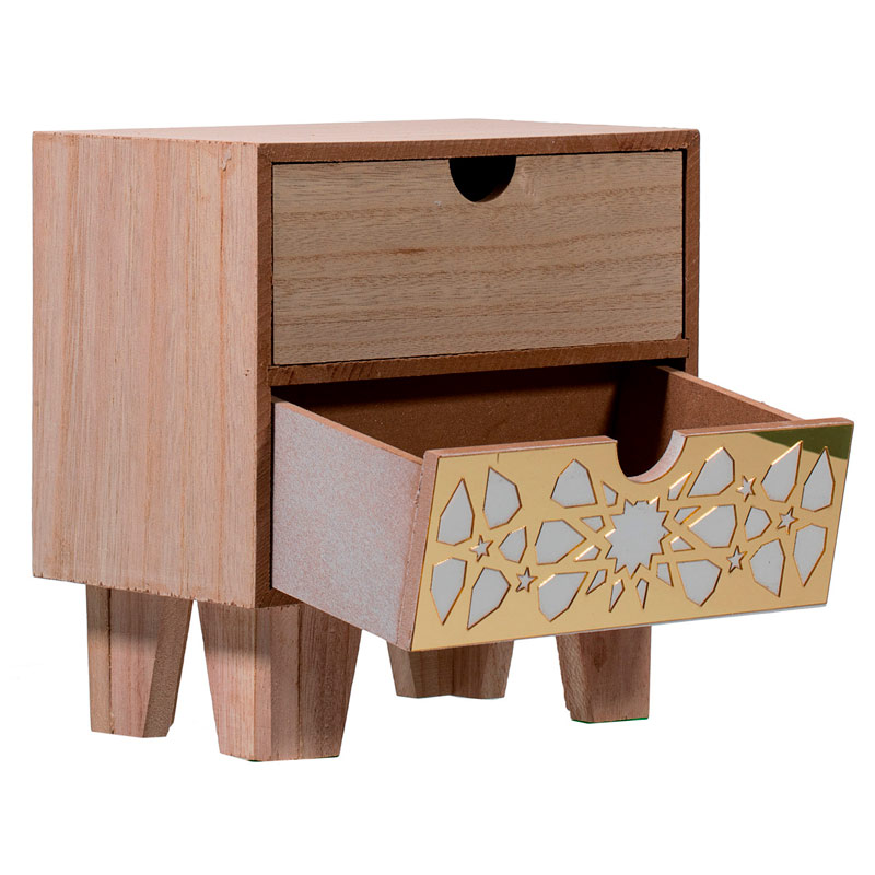 Caja Organizador Joyero Alhajero Adorno Hogar Buro Dama 1829