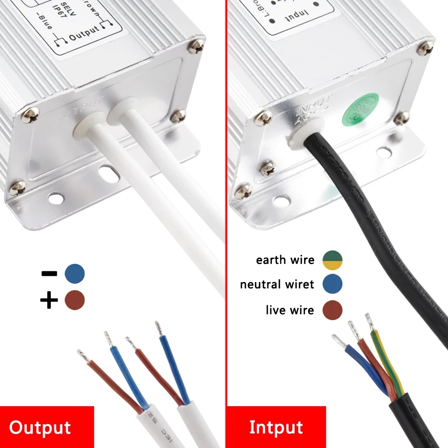 BALASTRA TRANSFORMADOR LED 100W 12V 8.3AMP EXTERIOR FUENTE PODER