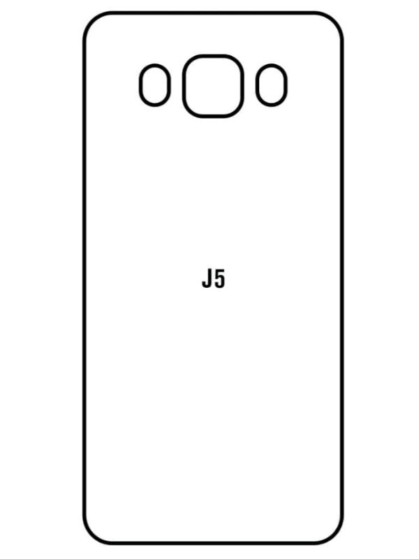 Jeco 99F Kit de Mica Hidrogel AZUL Frontal+Trasera  Samsung J5 2016 -J510-