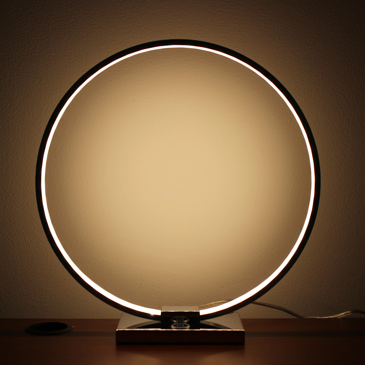 Lampara Para Buro Tocador O Mesa Rgb 1 Pza Mt8001-4550rgb