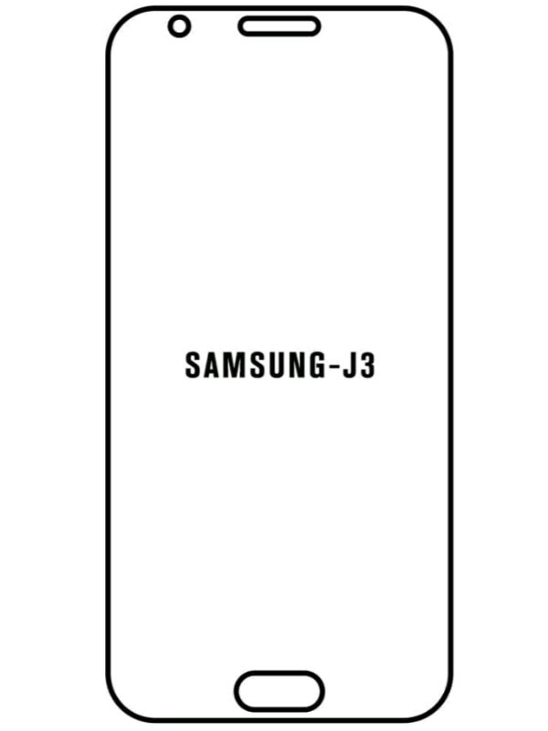 Jeco 99F Kit de Mica Hidrogel AZUL Frontal+Trasera  Samsung J3  Emerge