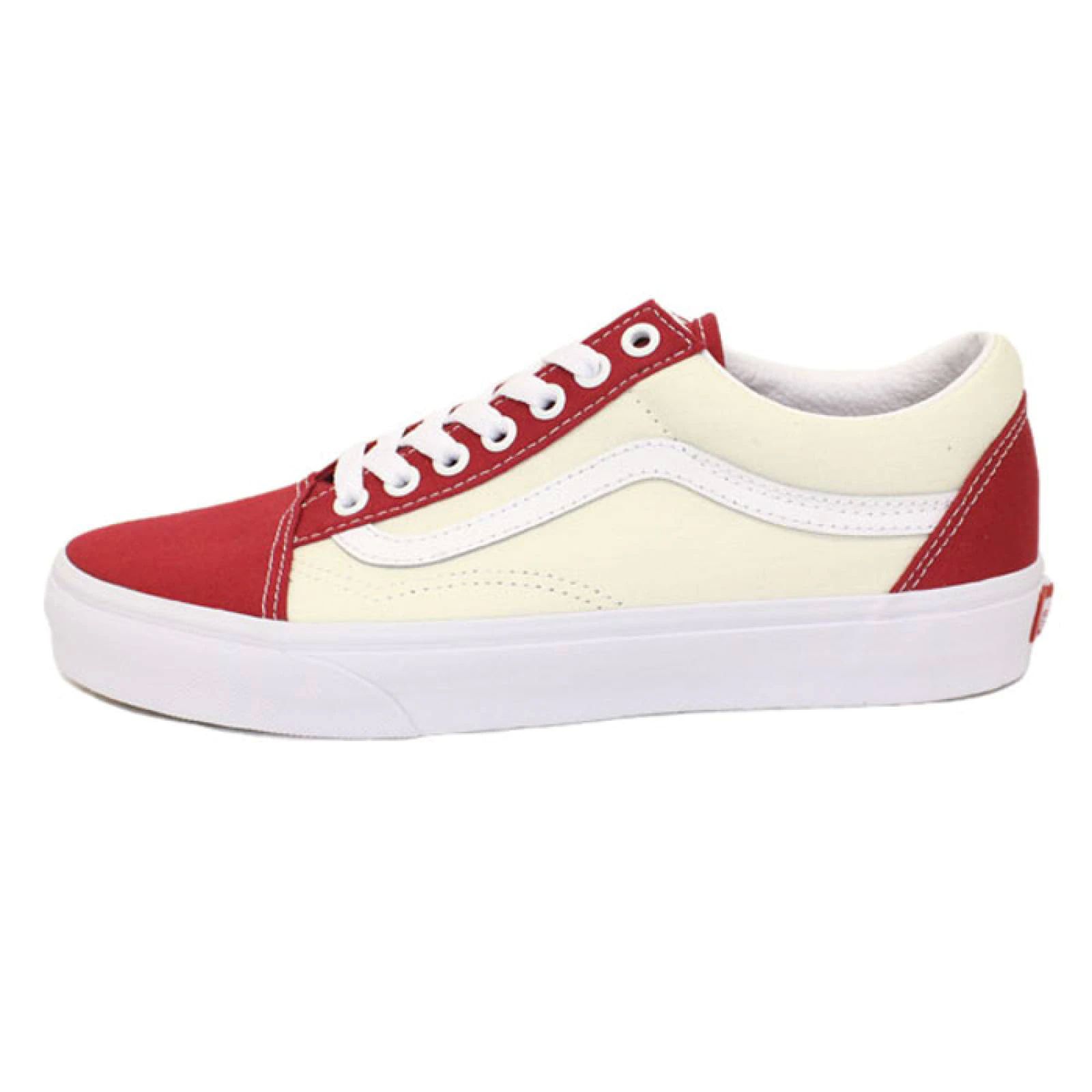 vans classic rojas