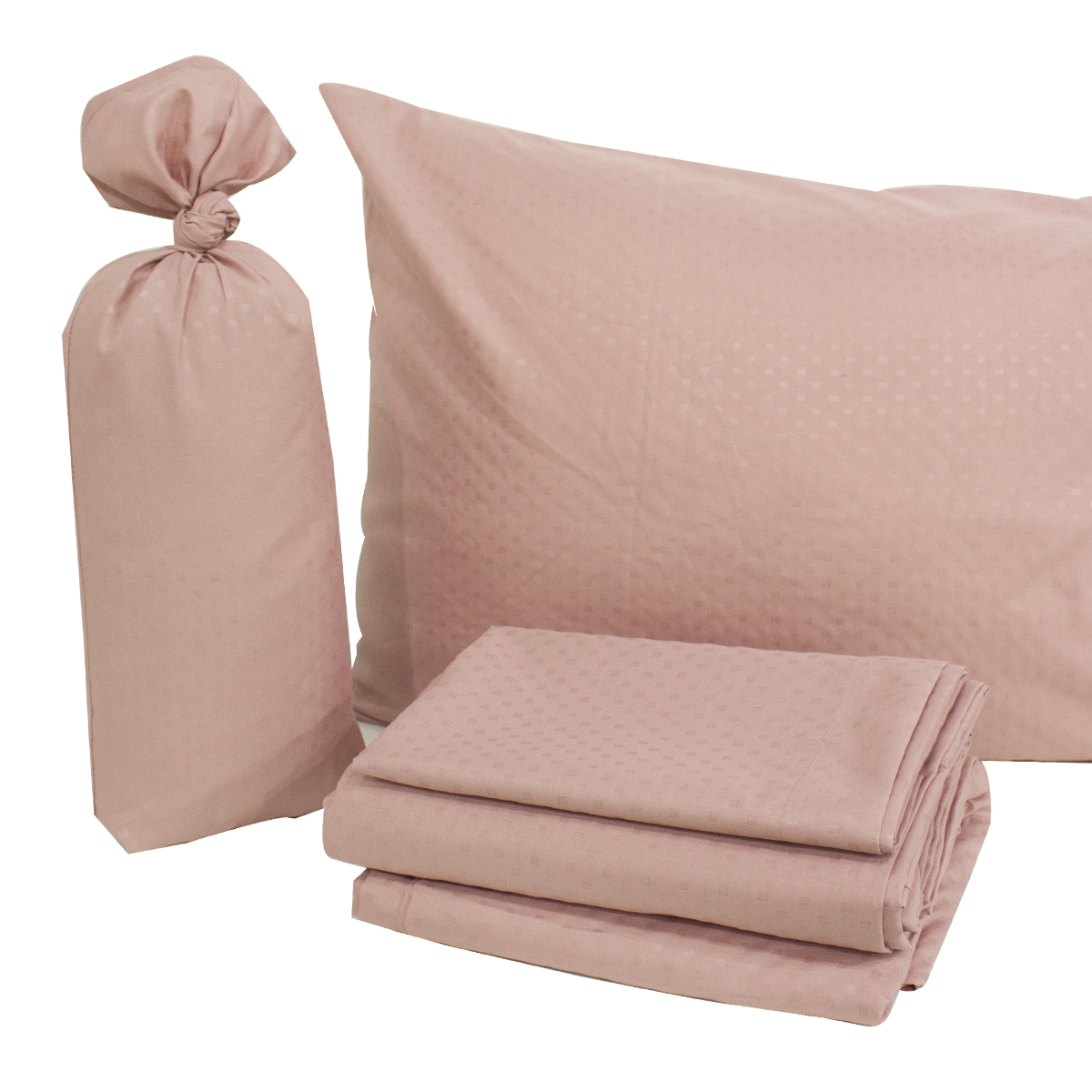 Sábanas King 2500 Hilos Tacto Suave Egipcio Premium Rosa