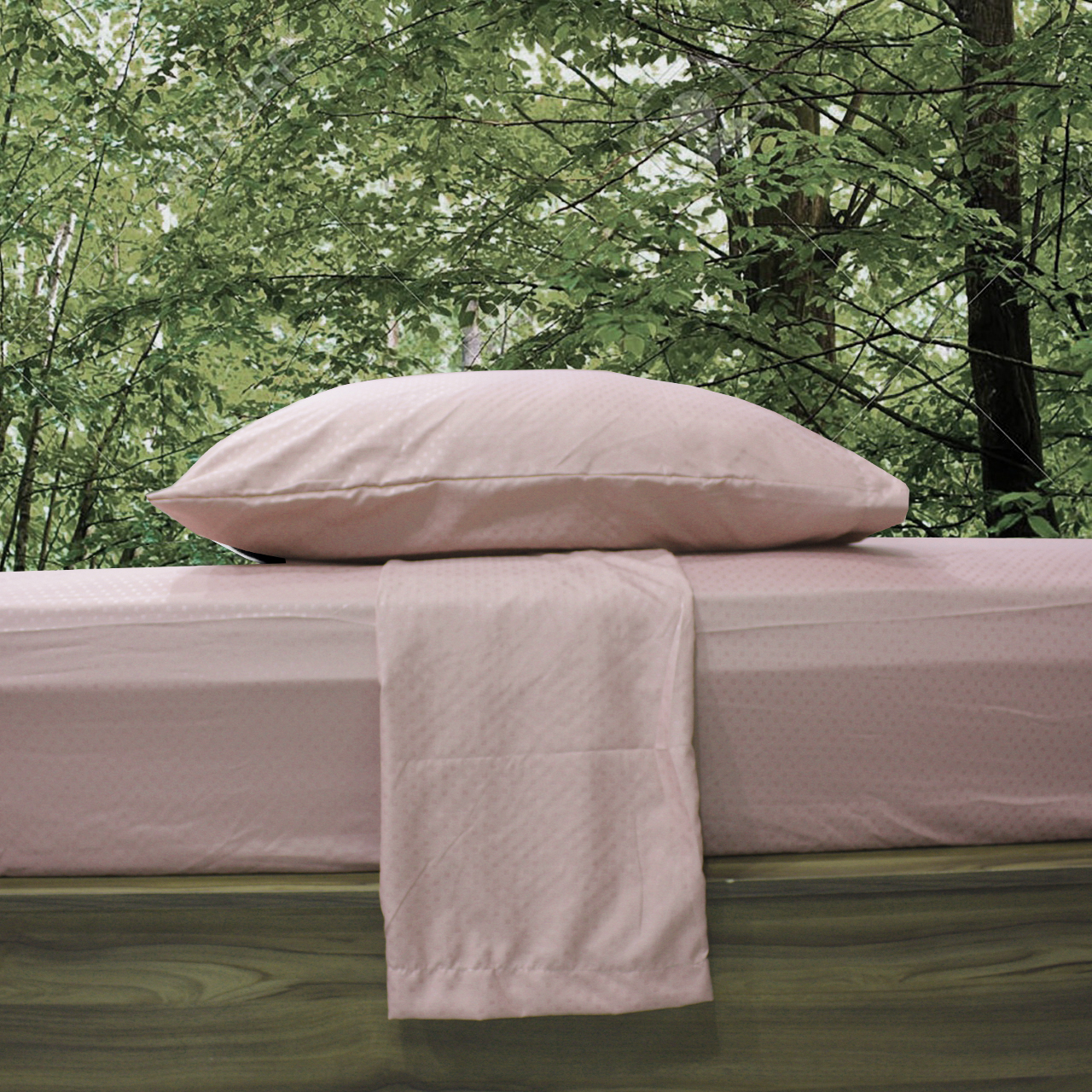 Sábanas King 2500 Hilos Tacto Suave Egipcio Premium Rosa