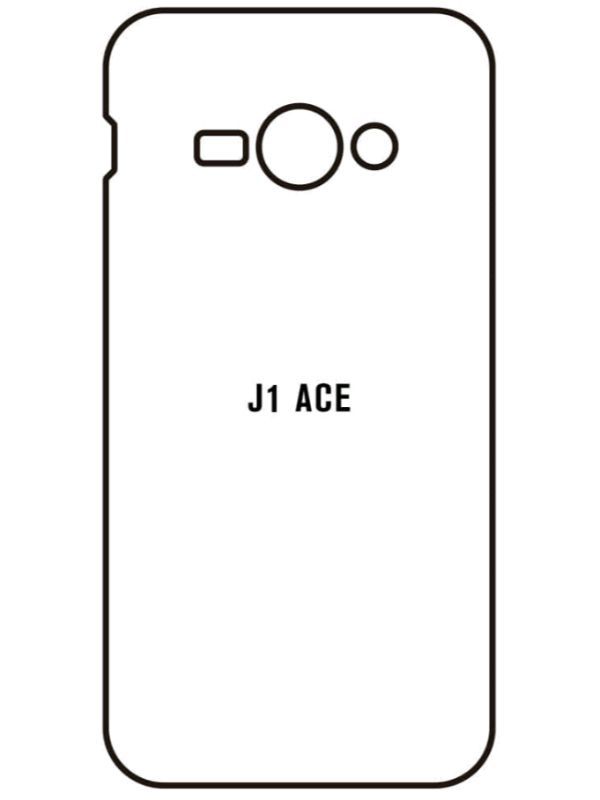 Jeco 99F Kit de Mica Hidrogel AZUL Frontal+Trasera Samsung J1 Ace