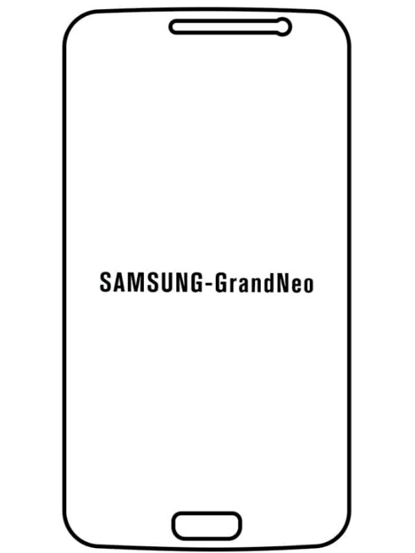 Jeco 99F Kit de Mica Hidrogel AZUL Frontal+Trasera Samsung Grand Neo