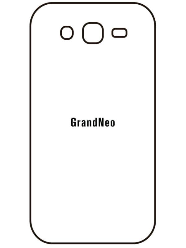 Jeco 99F Kit de Mica Hidrogel AZUL Frontal+Trasera Samsung Grand Neo