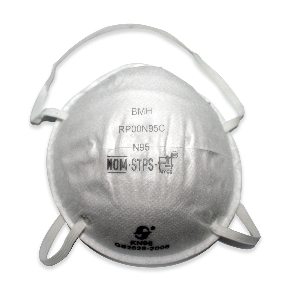 Cubrebocas Con Filtro N95 tipo Concha Antiviral 1pza Certificado Grado Médico