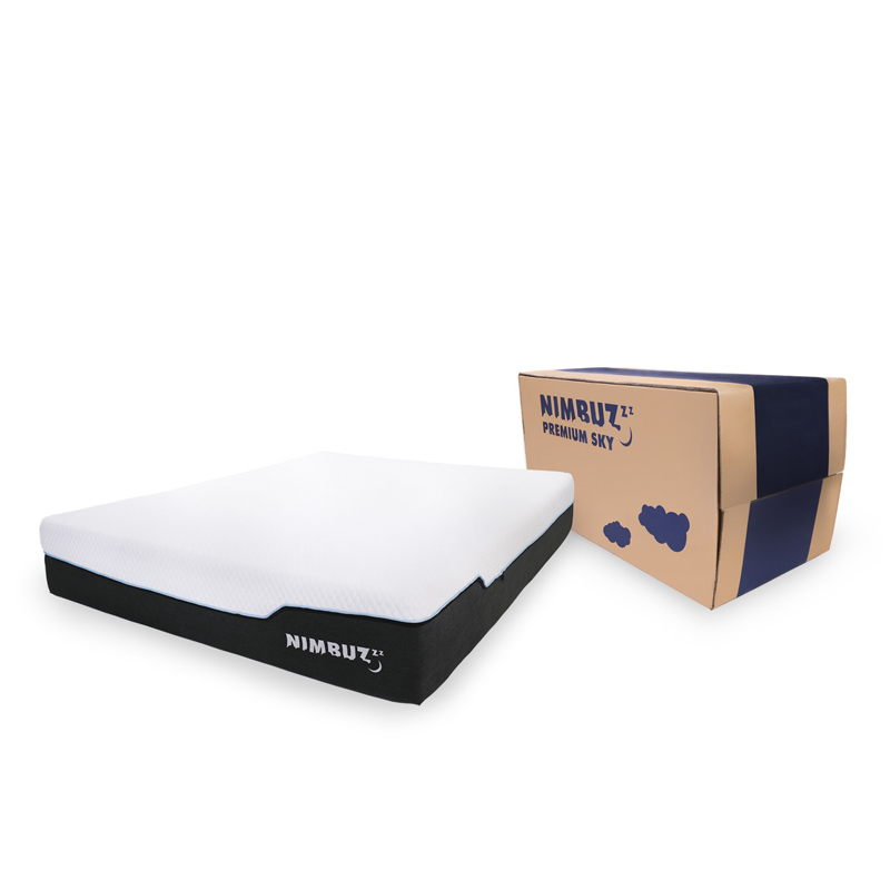 Colchón King Size Memory Foam en caja Premium Sky Nimbuzzz