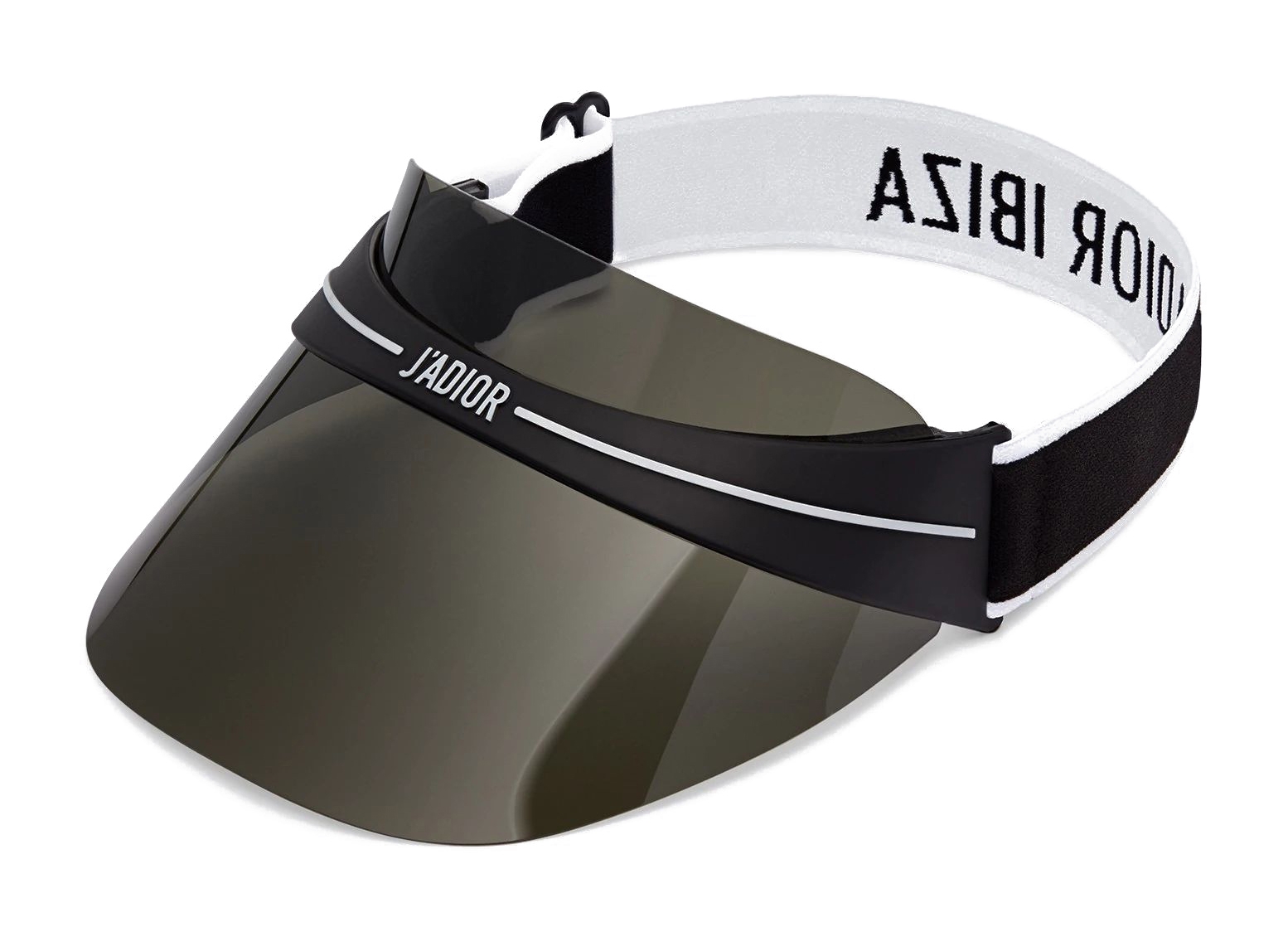 Visera Dior DIORCLUB1, Plástico Unisex Color Negro SIN ACCESORIOS
