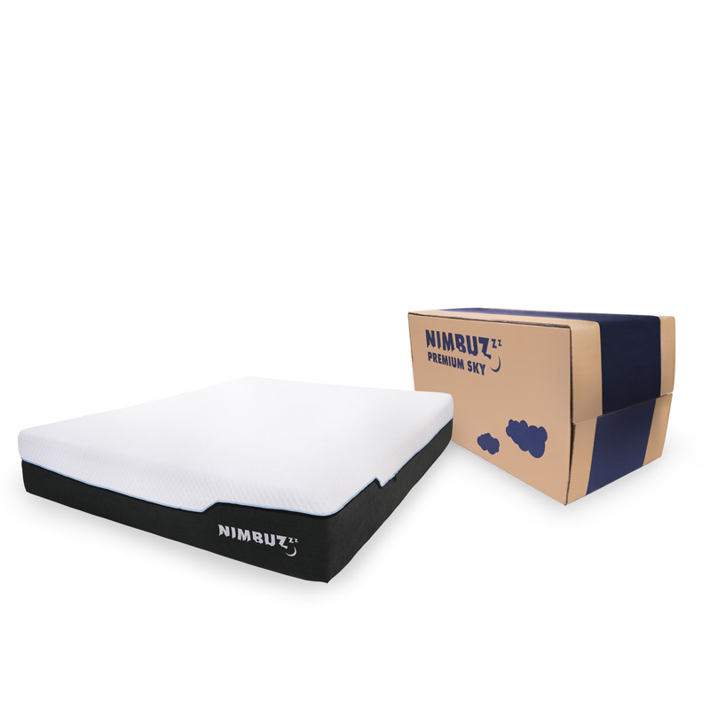 Colchón Queen Size Memory Foam en caja Premium Sky Nimbuzzz