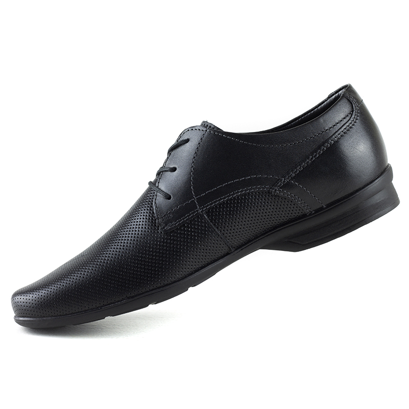 ZAPATOS CABALLERO DE VESTIR PARA OFICINA FLEXI 402206 NEGRO