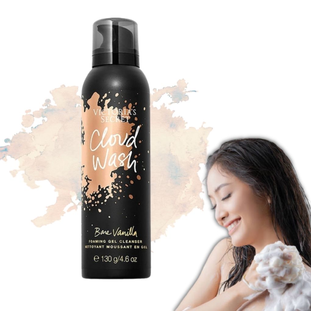 Victoria'S Secret Gel De Baño Bare Vanilla Limpieza  Espumosa