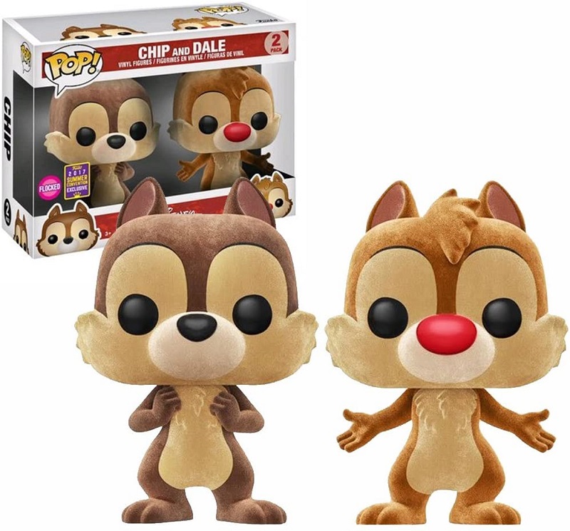 Funko Pop Figura Chip And Dale Exclusive Flocked