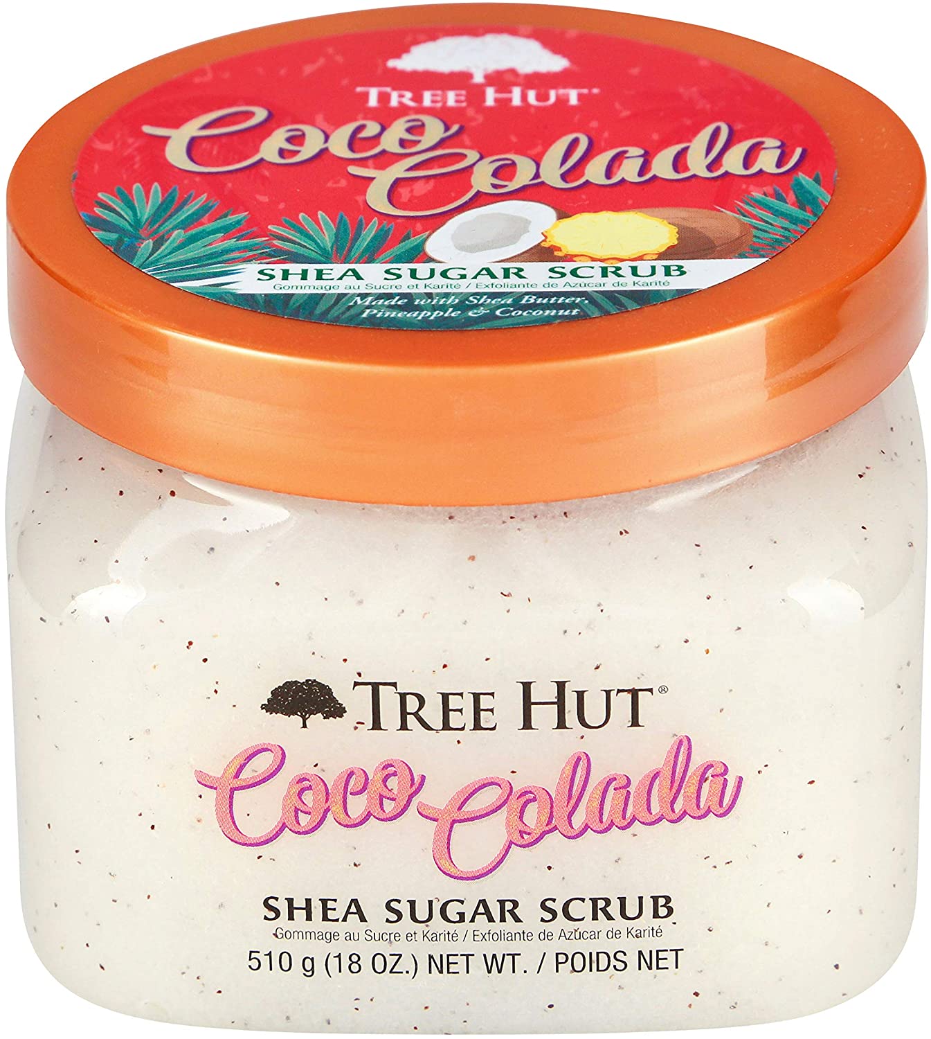 Tree Hut Shea Sugar Scrub Coco Colada, 18 Fluid Ounce
