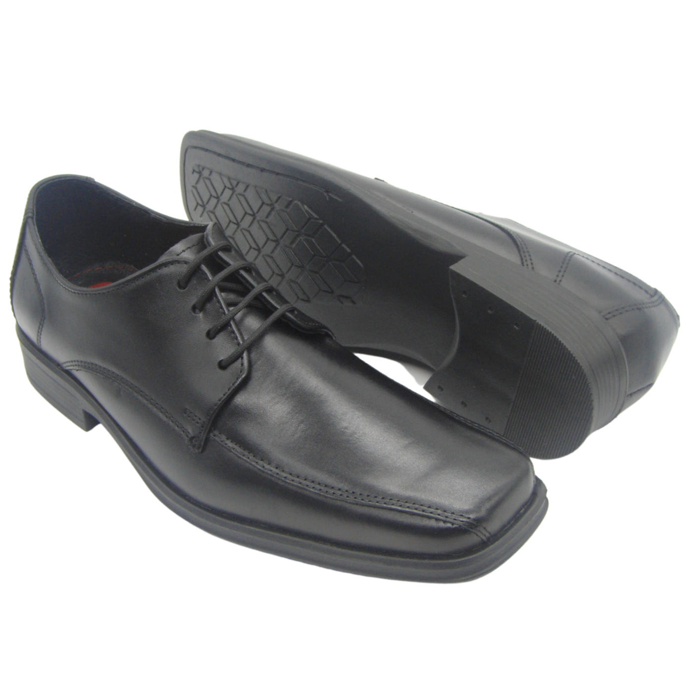 Zapato De Vestir Para Caballero Lugo Conti 11H533 Piel Punta Cuadrada