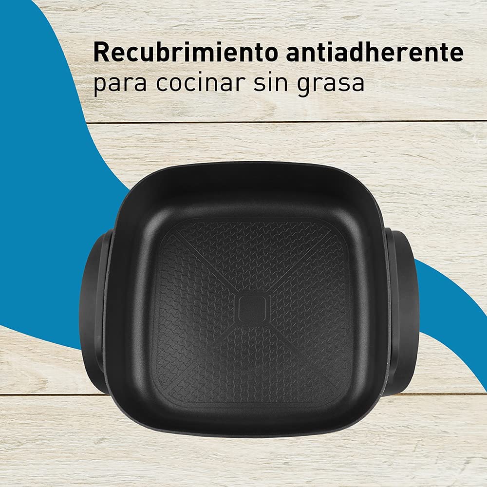 Sarten Electrico  Antiadherente 30cm Negro Taurus