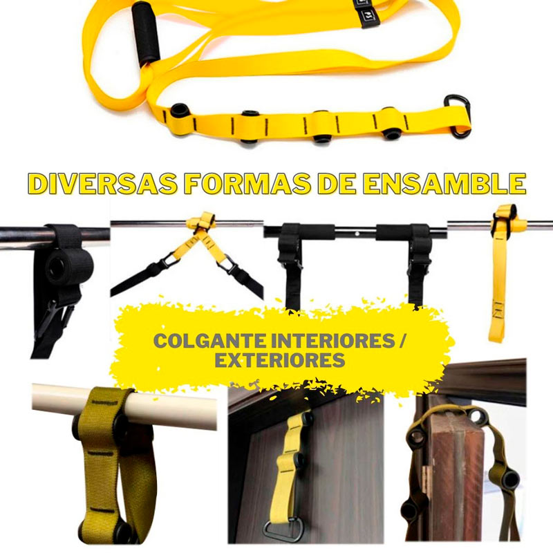 Sistema De Suspension Trx Crossfit Entrenamiento Gym P3-4