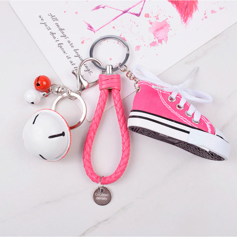 Llavero Moda Colgante Kawaii Tenis tela  Celular Mochila Regalo