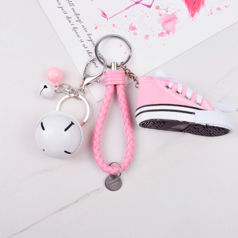 Llavero Moda Colgante Kawaii Tenis tela  Celular Mochila Regalo