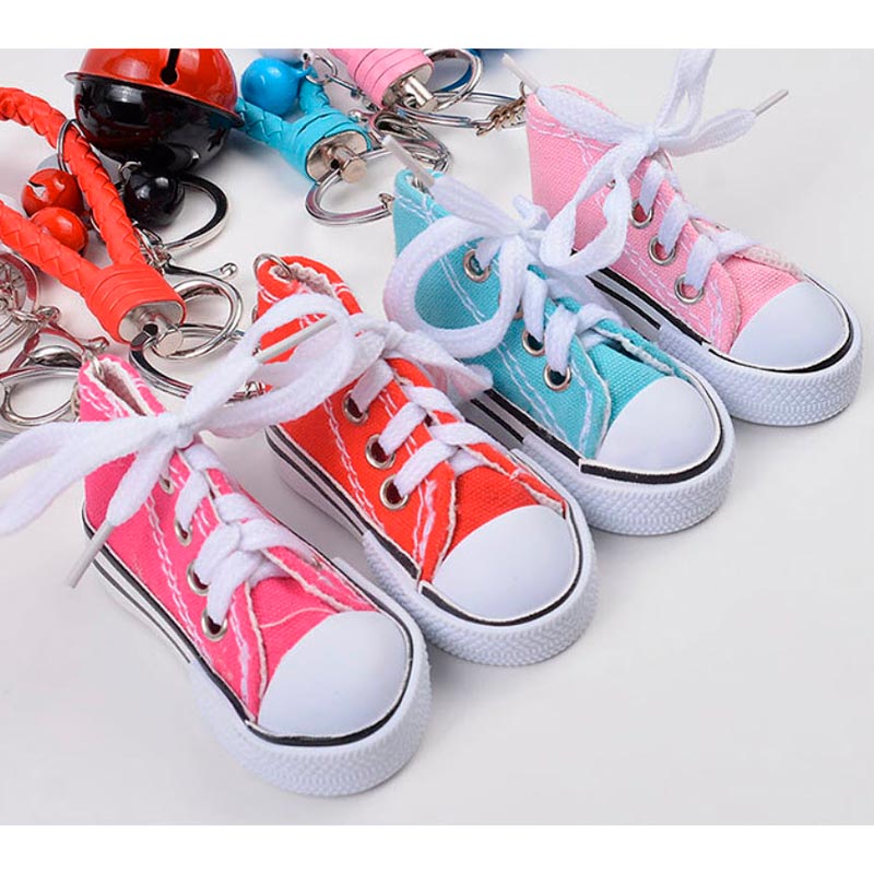 Llavero Moda Colgante Kawaii Tenis tela  Celular Mochila Regalo