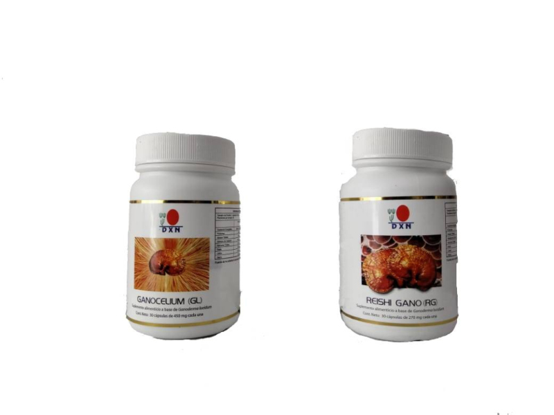 Reishi Gano RG y Ganocelium GL 1 C/U DXN