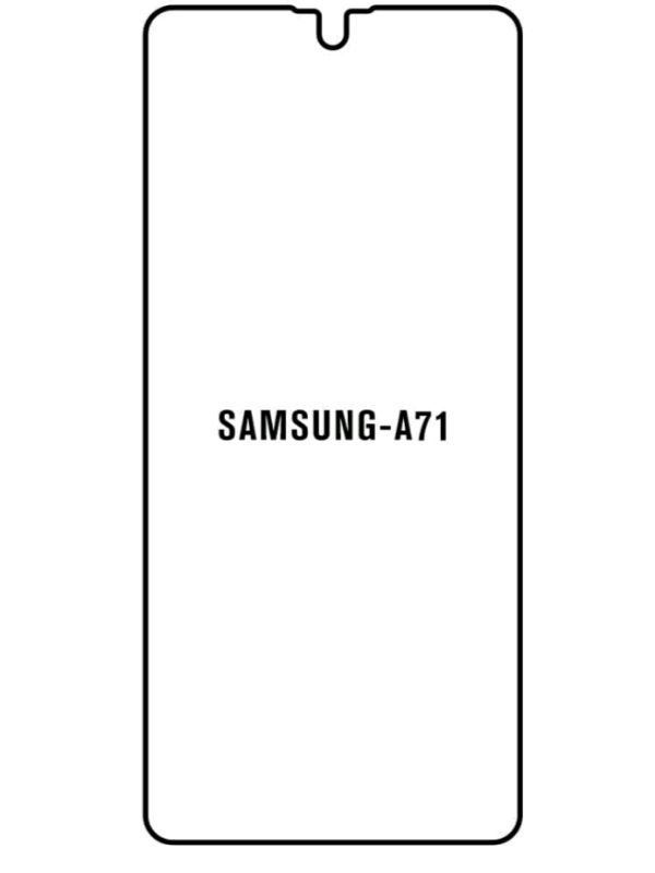 Jeco 99F Kit de Mica Hidrogel AZUL Frontal+Trasera Samsung A71