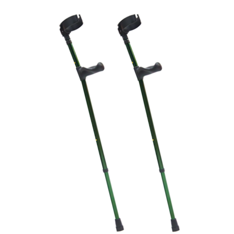 Muletas Canadienses ReActiv de Aluminio Verde