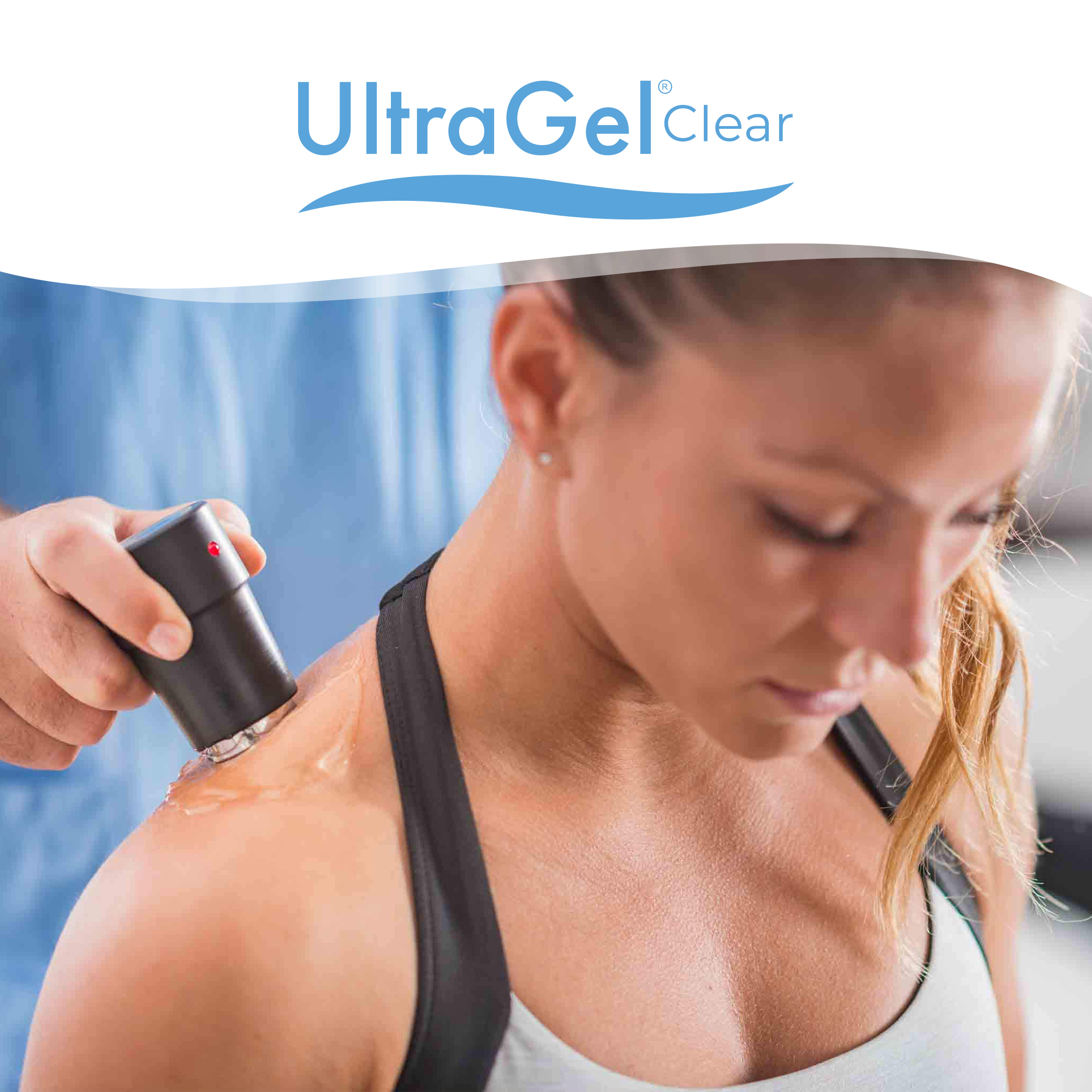 Gel conductor para ultrasonido sin color UltraGel Clear Bordson 5 lt 