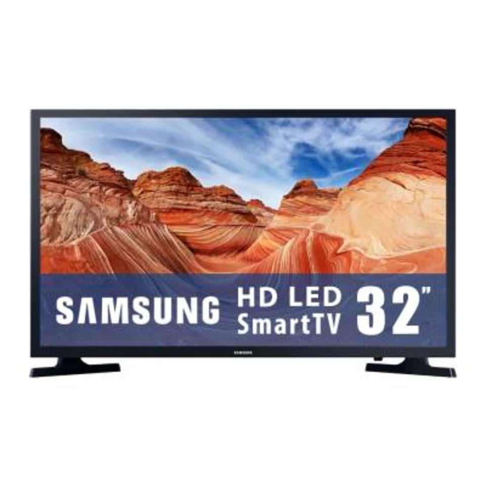 Samsung Smart TV LED T4300 32 Pulgadas, HD, Widescreen, Negro.