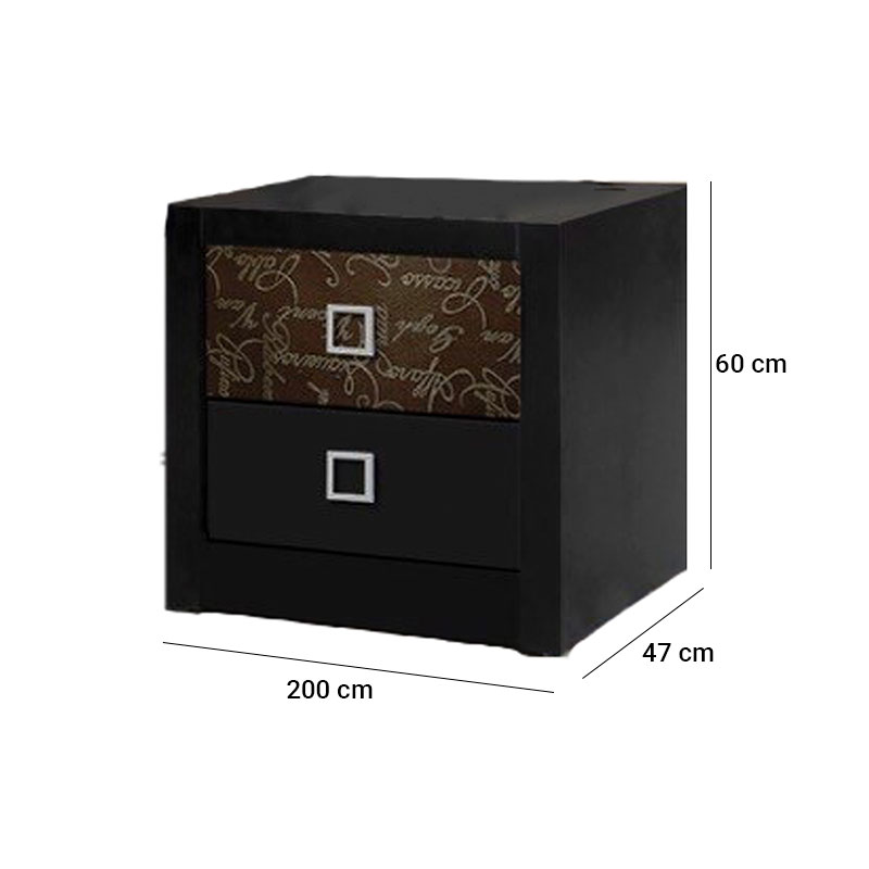 RECÁMARA MOBELO NELLY KING SIZE 5 PZ COLOR CHOCOLATE OSCURO-ENTREGA ÚNICAMENTE EN CDMX, QUERÉTARO, PACHUCA, TOLUCA Y SUS ÁREAS METROPOLITANAS