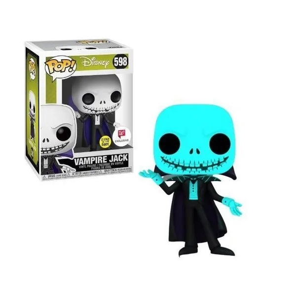 Funko Pop Figura Disney Vampire Jack 598 Glows Exclusive
