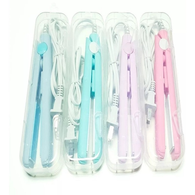 Mini Plancha Para Cabello Alaciadora Pelo Portátil Viaje 