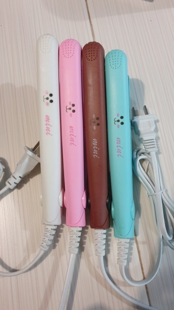 Mini Plancha Para Cabello Alaciadora Pelo Portátil Viaje 