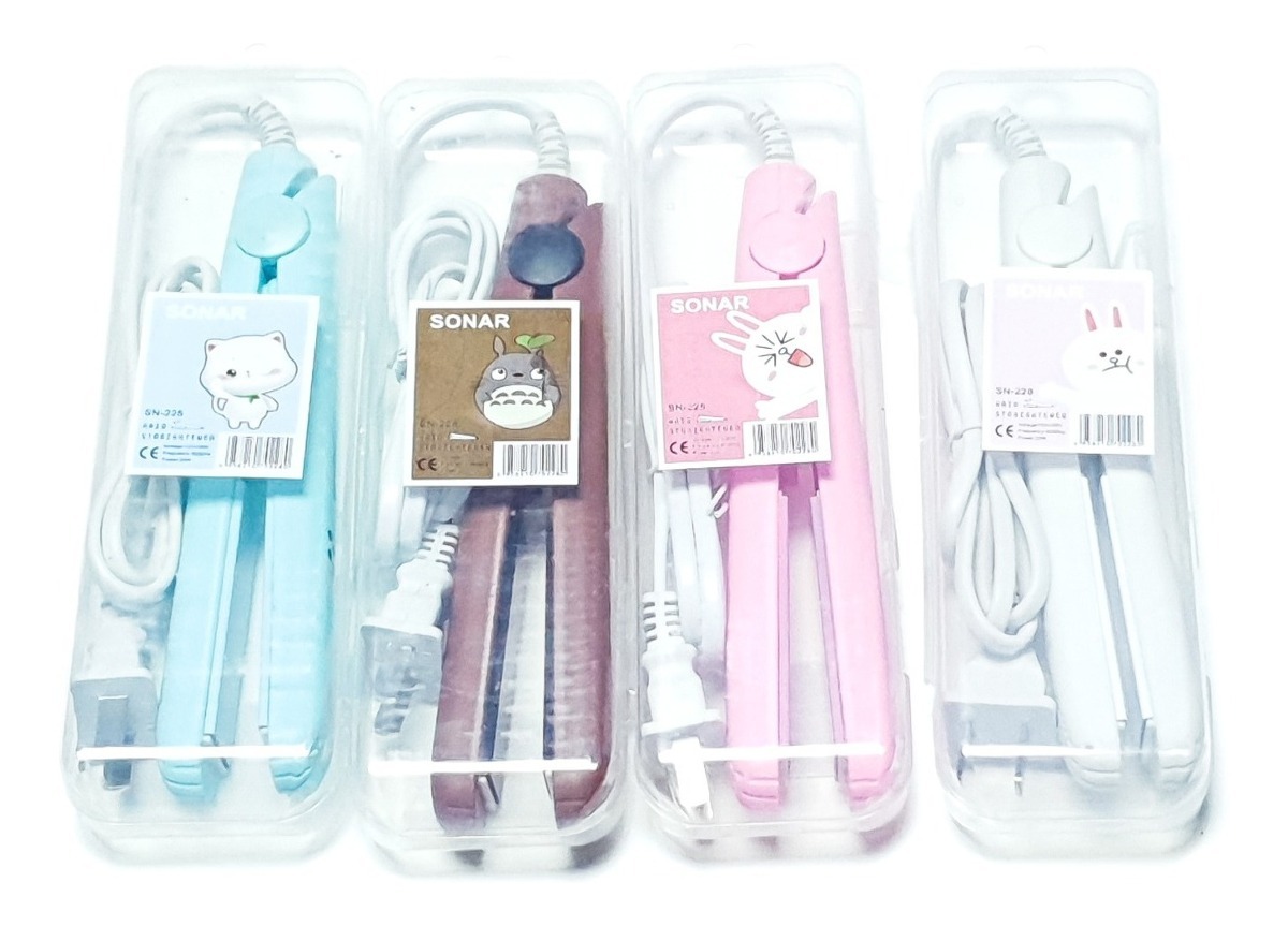 Mini Plancha Para Cabello Alaciadora Pelo Portátil Viaje 