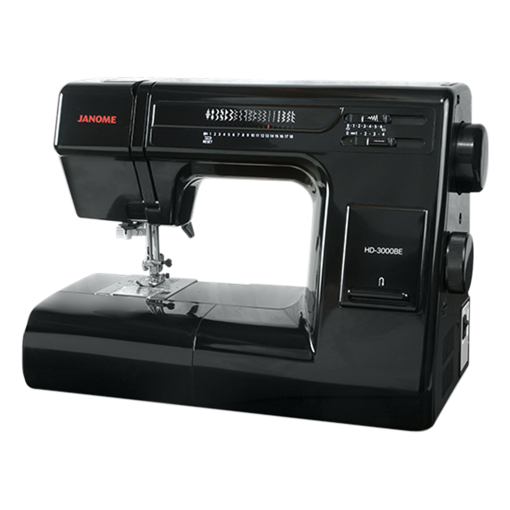 Máquina De Coser Mecánica Janome HD3000BE Black Edition