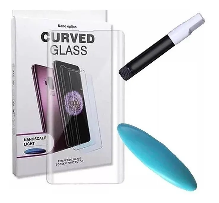 Mica UV Samsung S21 Plus Galaxy Mica 9H Vidrio Cristal Templado Nano Tecnologia Ver Video Instalacion