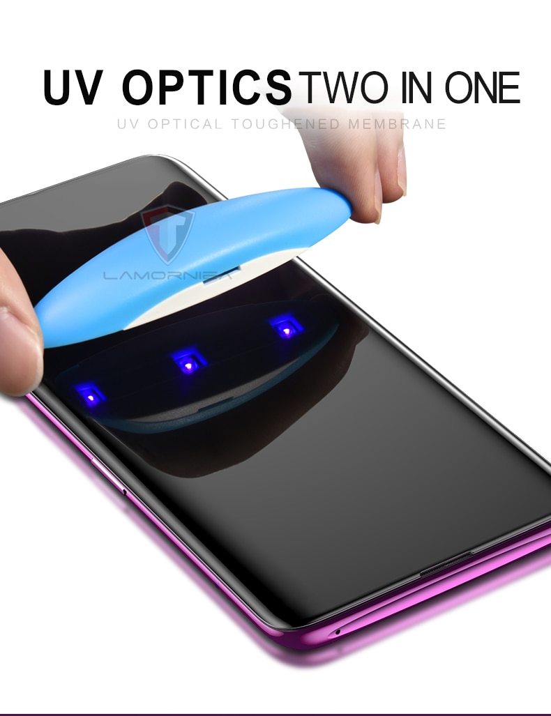 Mica UV Samsung S8 Plus Galaxy Mica 9H Vidrio Cristal Templado Nano Tecnologia Ver Video Instalacion