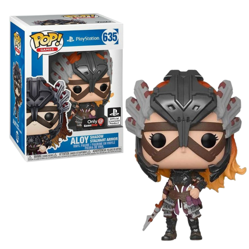 Funko Pop Figura Playstation Aloy 635 Gamestop DAÑO