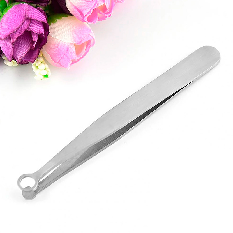 Tijera Pinza recortadora para vello nasal y cejas