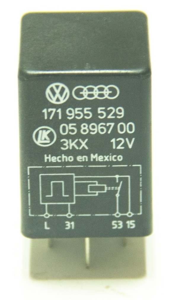 Relay Relevador Limpiabrisas Vw Golf Jetta A2 A3 Original