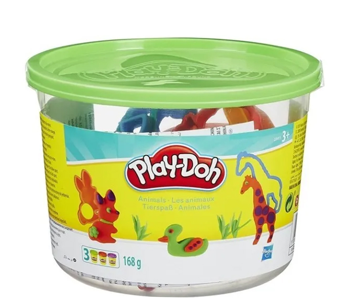 Play Doh Pack 2 Cubetas Playa Y Animales Hasbro