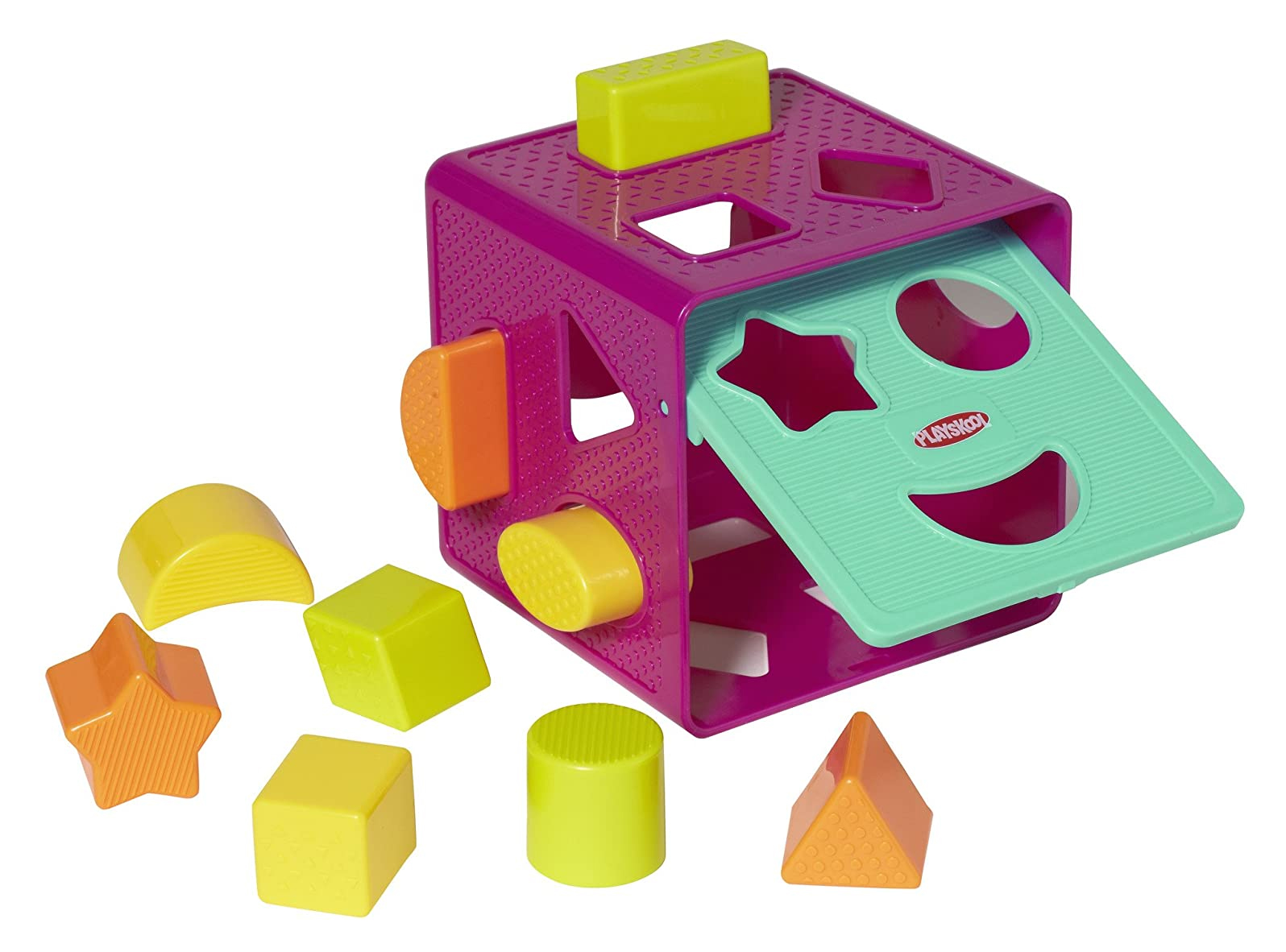 Cubo De Formas Colores Y Texturas Playskool Hasbro