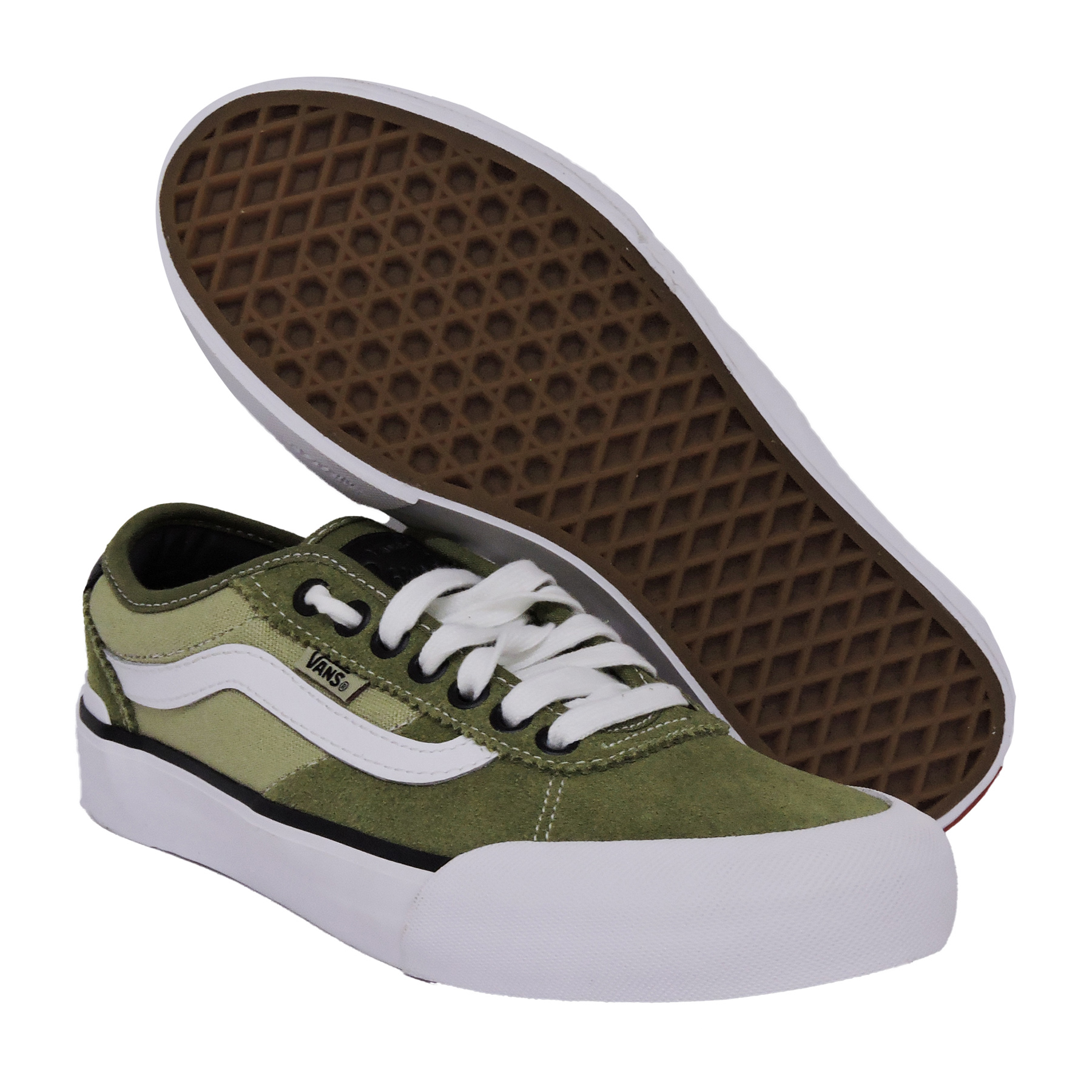 Tenis VANS CHIMA PRO 2 LIZARD/EUCALYPTUS Mod. VN0A3MTIW70
