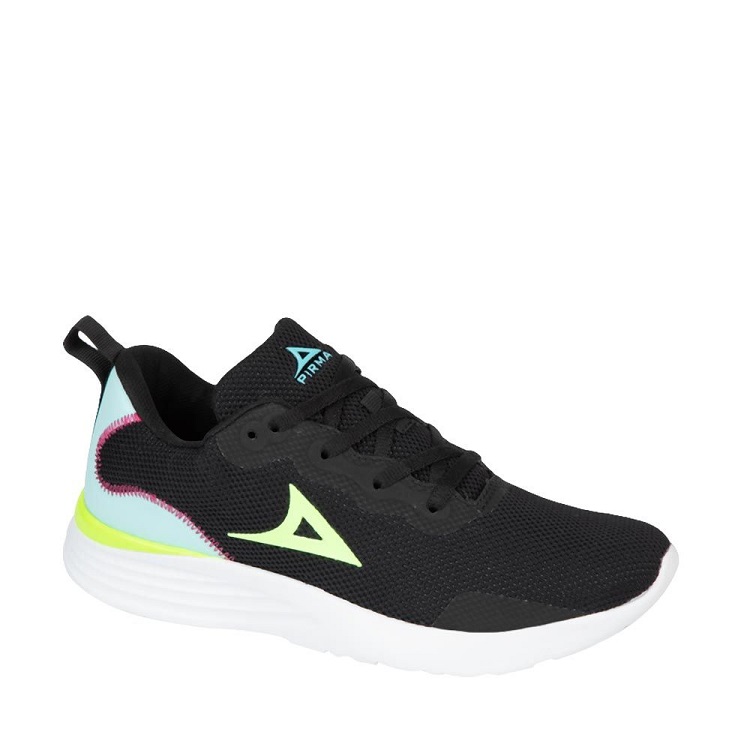 Tenis Casual Pirma Brasil 8505 Negro Dama Original