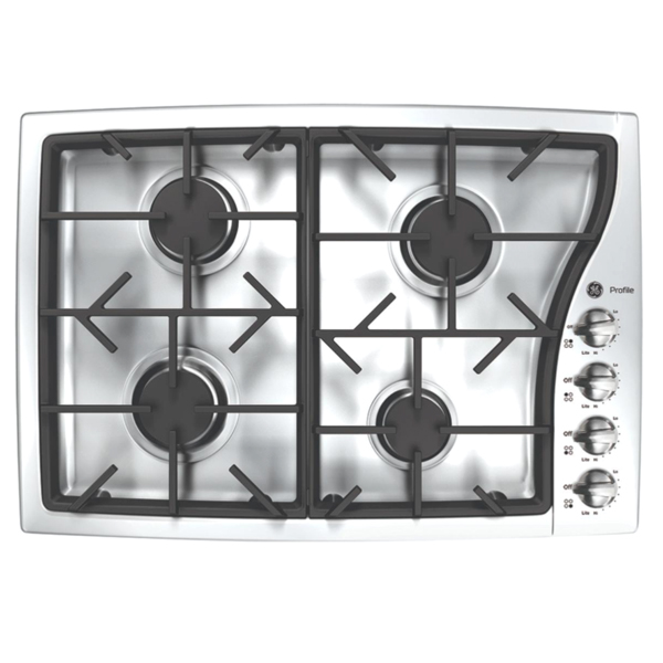 Parrilla GE Profile JGP930SEKSS Gas Empotrable 76 cm Colo Inoxidable