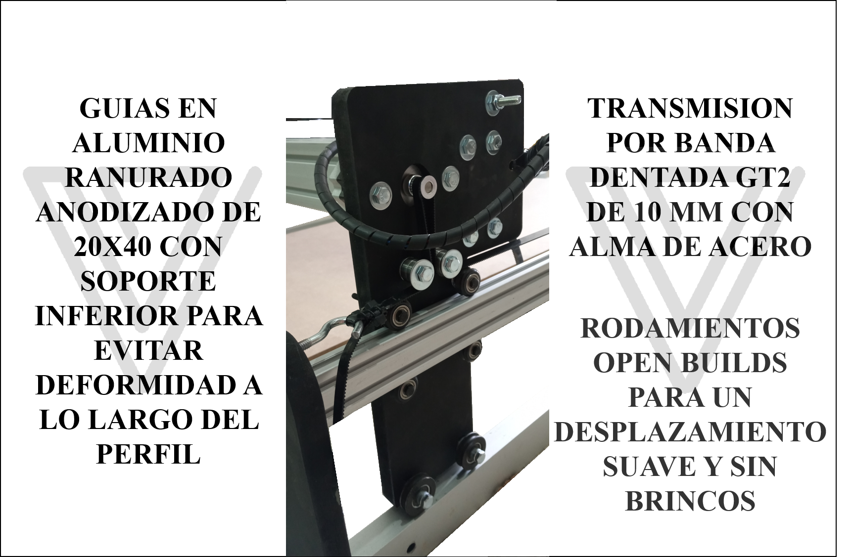 Cnc Router ALC Pro 60x60 Más Vectores