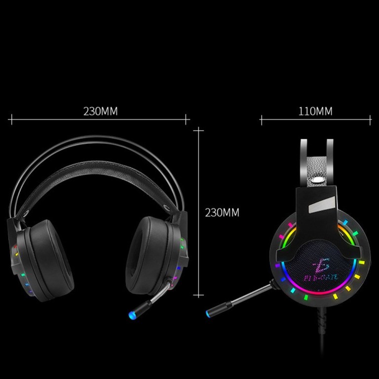 Audifonos Gamer luz Led Colores Ps4 Xbox Pc Laptop nintendo switch tablet smartphone