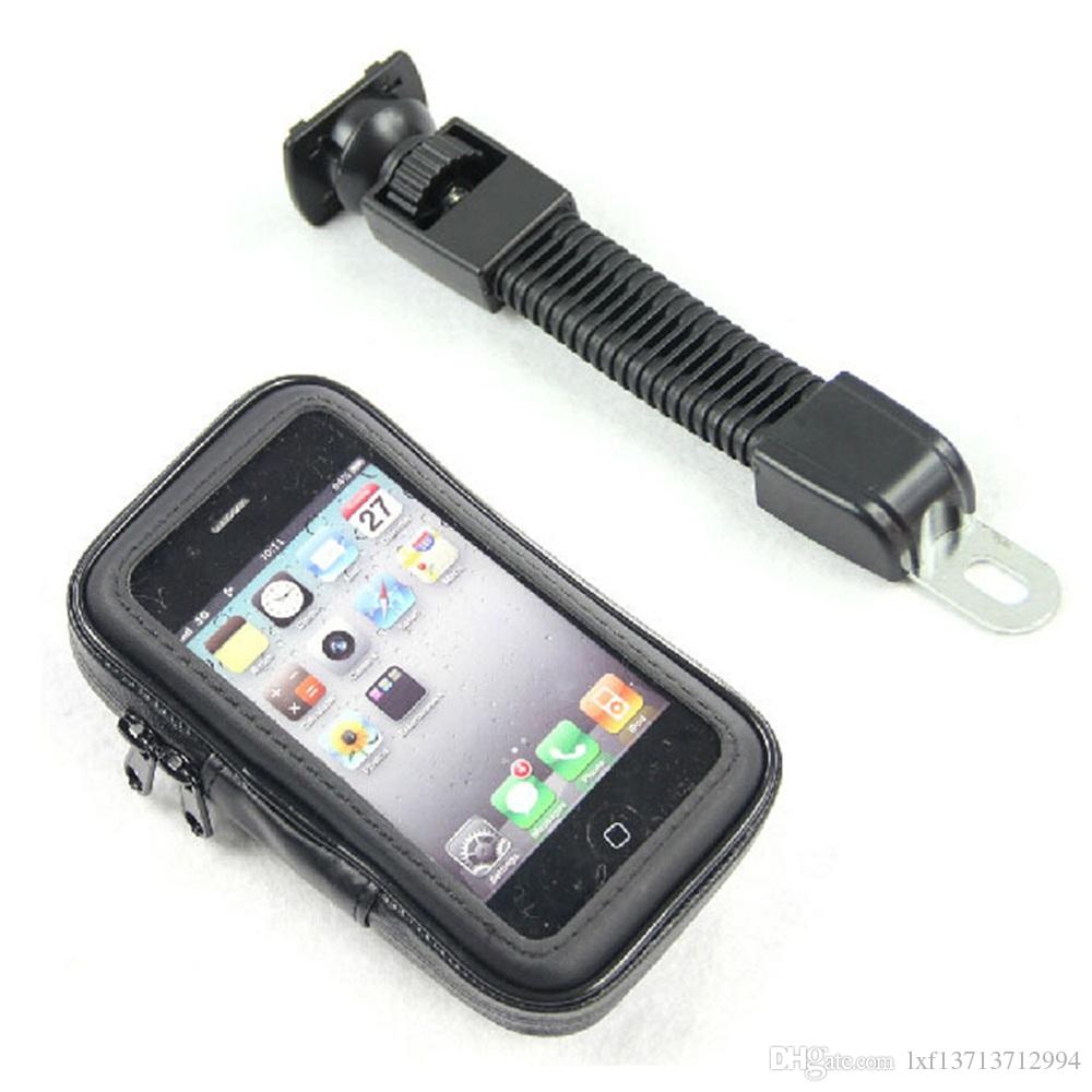 Soporte Base Porta Celular Bicicleta Moto Universal Color Negro