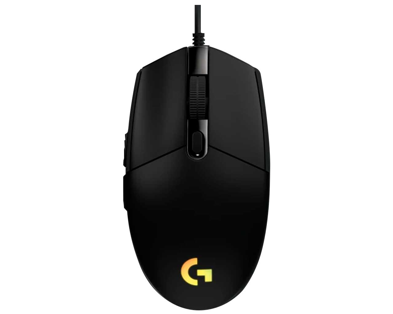 Mouse de juego Logitech G Series Lightsync G203 negro 910-005793